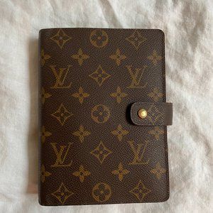 Louis Vuitton Brown and Gold Monogram Wallet